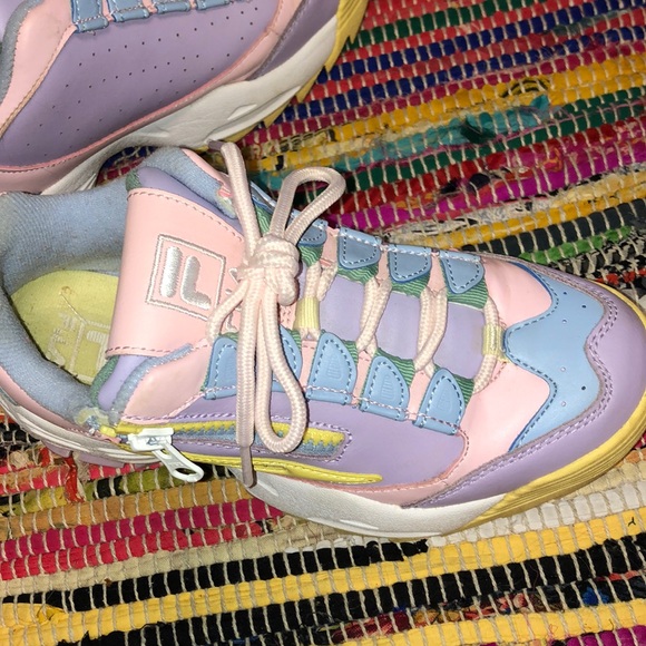 fila disruptor 3 colorblock zip sneaker